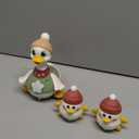 HOLA Baby Toys 6-12 Months Musical Dancing Duck Toy Set with Mama and Babys Tummy Time Toys, Crawling and Interaction Modes 1 Year Old Girl Boy Baby Stocking Stuffers