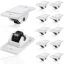 24 Pcs Self Adhesive Wheels Mini Fixed Wheels Caster Boxes Caster for Box Bottom Storage Rack DIY Toy Car Bin Storage(Classic Style)