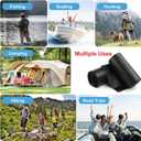 80 Portable Camping Toilet Bags, Biodegradable Porta Potty Bucket Toilet Bags, 8 Gallon Compostable Thickened Trash Garbage Bags