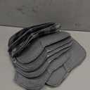 Geiserailie 10 Pcs Hot Bowl Holder Microwave Safe Bowl Cozy Multipurpose Heat Proof Plate Holder to Prevent Hand from Heat and Maintain Food Warm(Grey) (Gray)