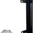 AOZULIJI Door Latch Guard Plate, 12” Latch Guard Plate Cover – Cover The Latch Gap Between Door and Door Frame Protect Against Forced Entry, Outswing Door Security Protector, Heavy Duty (12”)