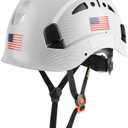 GREEN DEVIL Safety Helmet Hard Hat Adjustable Lightweight Vented ABS Work Helmet 6-Point Suspension ANSI Z89.1 Approved Ideal for Industrial & Construction