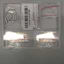 SVAAR 115 PCS 26-8 AWG Non-Insulated Butt Connectors Crimp Repair Butt Splices Kit, Uninsulated Butt Splice Connectors for 26 to 8 Gauge Wire, Marine Grade Tinned Copper Seamless Barrel Butt Terminals