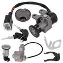 GY6 49cc 50cc Scooter Ignition Switch, 50cc Key Ignition, Ignition Switch Key Lock for GY6 49cc 50cc TaoTao Peace Roketa Jonway NST Tank GY6 Scooter Moped