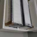 19" Outdoor Wall Lights, 2 Pack Large Size Matte Black Outdoor Sconce Lights with Clear Glass Shade, Waterproof Porch Lighting Exterior Light Fixture for Front Door, Garage