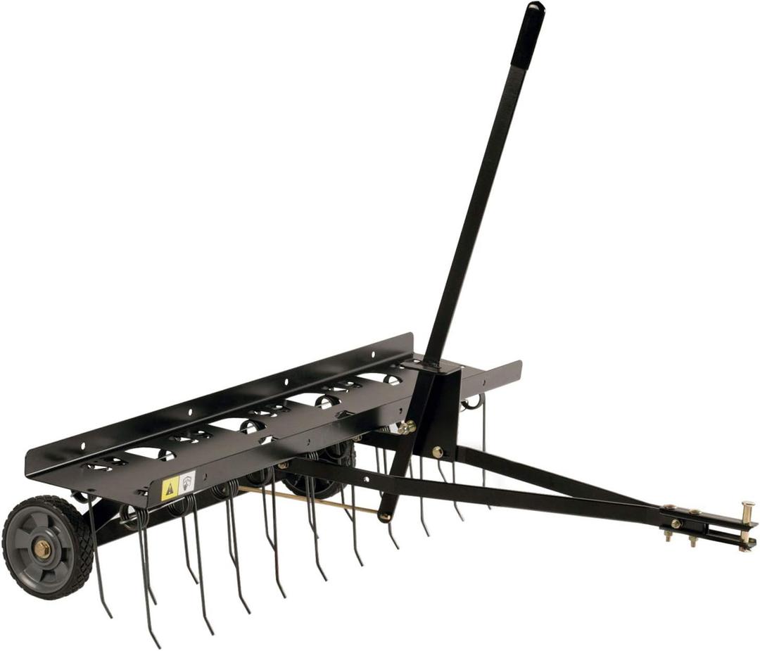 Brinly DT-40BH Tow Behind Dethatcher, 40", Black