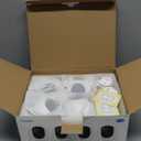 Cinnado 2K Home Security Cameras-2.4Ghz WiFi Indoor Camera with 360 Motion Detection for Pets/Nanny/Baby/Dog, 2 Way Audio, 24/7 SD Card Storage, Cloud Storage, Works with Alexa & Google Home, D1 4P