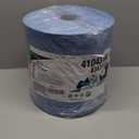 WypAll PowerClean X80 Cloths Heavy Duty Wipes (41043), Jumbo, Extended Use Towels, Blue (1 Roll of 475 Sheets, 475 Sheet Total)