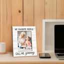 2 x Beliran Granny Gifts Picture Frame 5x7, Grandma Photo Frame, Christmas Mothers Day Birthday Gifts for Grannys, My Favorite People Call Me Granny Wooden Picture Photo Frames for Desk Home Room Decor