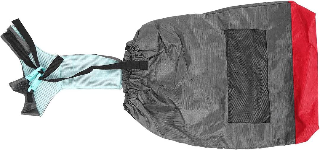 Joyzan Dog Drag Bag, Indoor Pet Tow Paralyzed Disabled Back Rear Leg Adjustable Breathable Injuries Protection Protect Chest Limb Outdoor Anti Scratch Wheelchair Alternative Walking Scooter Small Cat