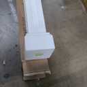 Mayne Liberty Lamp Post - White - 9.5in L x 9.5in W x 72in H - Fade Resistant - Polyethylene Lamp Post (5838-W) Decorative Sleeve ONLY