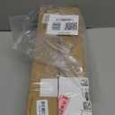 Over the Door Pantry Organizer 3 Tier Hanging Basket Back Door Storage Rack Shelf Metal Over the Door Shelves with 3 Baskets and 5 Hooks for Bathroom Kitchen Pantry Bedroom, Black