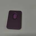 Magnetic Wallet Cell Phone Card Holder for Phone Case with Mag-Safe, Stronger Magnetic RFID Leather Phone Wallet Stick on Series of iPhone 17/16/15/14/13/12 and Pro/Promax, Cherry