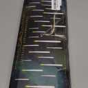 Flameless Floating Candles with Wand20 Pcs Magic LED Hanging Taper CandlesFlickering Battery Operated Taper Candle with Wand Remote for Halloween Decorations Best Gift(Black)