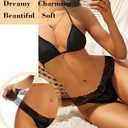 Sunm Boutique Lace Thongs For Women Sexy Underwear Seamless Thongs Soft Stretch Womens Thong Underwear 10 Pack M