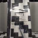 Smiry Waterproof Outdoor Rug 8x10 ft, Reversible Plastic Straw Patio Camping Rugs, Outdoor Indoor RV Mat Carpet for Patio, Outside Entry, Backyard, Deck, Bench, Picnic, Camper, Black & White