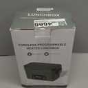 Monteka Cordless Electric Lunch Box for Adults, Rechargeable Heated Lunch Box with Scheduled Heating, Portable Food Warmer with Memory Function & Automatic Keep Warm, Christmas White Elephant Gifts (Dark Green)