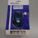 Verbatim USB-C Wireless Blue LED Mouse, Teal, 2.4GHz