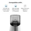 Baby Brezza Smart Baby Bottle Warmer, Breastmilk Warmer Defroster Free App - Different Temperatures for Breastmilk Formula Universal Fit for All Bottles Milk Bags Calentador de Biberones