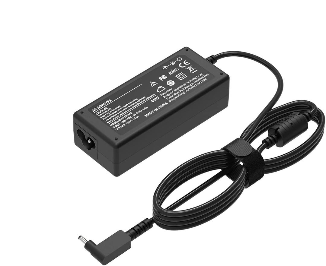 65W 19V 3.42A Replacement Laptop Charger for Acer 15 14 13 11 Cb3 Cb5 N15Q8 N16P1 N20C5 Chromebook C720 C730e C731 C740 Swift SF314-52 SF113-31 Spin SP111-32N SP513-52N AC Adapter Power Supply 3.0*1.1