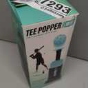 Bandit Sports Baseball Training Tee Popper Mini, Hitting Tee for Perfect Swings, Batting Machine for Practicing Hitting Without a Pitcher (1 Popper Ball Included)