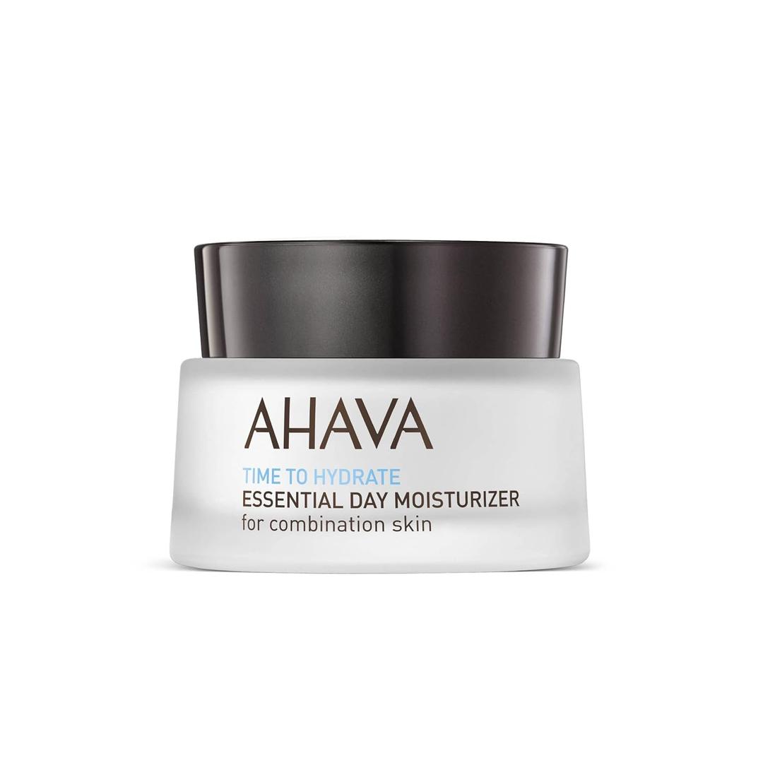 AHAVA Essential Day Moisturizer - Essential Daily Hydrating Facial & Neck Cream, Anti-Aging & Smoothing Effect, Enriched with Osmoter, Aloe Vera, Allantoin & Vitamin E