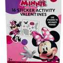 Pack of 3 Minnie Mouse 16 Valentine Cards 