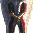 Cardboard People Angel Life Size Cardboard Cutout Standup - Marvel