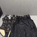 New Summer Women's Laser Cut Out Halter Sexy Hollow Out One Piece Swimsuit Skirt Set, Fashionable Pool Outfit Small