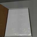 Hamilco Blank Business Cards Card Stock Paper White Mini Note Index Perforated Cardstock for Printer Heavy Weight 80 lb 3 1/2 x 2" 100 Sheets 1000 Cards