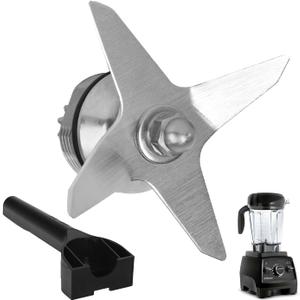 Impresa Replacement Blade & Wrench Set for Vitamix Blender - For 32oz, 48oz, 64oz Containers  Stainless Steel Blender Blade - Single Replacement Part