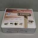 Shark SpeedStyle Pro Flex Professional Performance High-Velocity Hair Dryer System with Scalp Shield & IQ Speed Styling and Drying Suite, Lightweight, Ionic, No Heat Damage, Mocha Silver, HD542