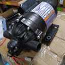 Everflo EF7000-BOX 7.0 GPM 12V Diaphragm Pump-1/2 FNPT Ports, Black