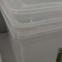 IRIS USA 6-Pack Storage Bins with Lids, 68 Quart, Clear Stackable Containers Box Organize Shoes Closet Shelves Clothes Blankets Towels - BPA-Free Plastic