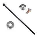 21.8 inch 738-0919A Steering Shaft with Bushing by Ohoho - Compatible with MTD - Replaces 738-0919B, 738-0919, 753-04517 76-044