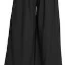 Women's High Waist Casual Wide Leg Palazzo Pants, Dress Pants for Women, Work Pants with Pockets for Women Office. (6, Black)