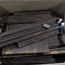 Wood Serving Tray with Handles, Set of 7 Rectangular Wooden Nesting Multipurpose Trays, Decorative Serving Trays Platter for Breakfast in Bed, Lunch, Dinner, Patio, Ottoman, Coffee Table, Party