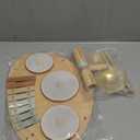 Vanplay Drum Set for Toddler - Toys for 2 3 4 Year Old Girls Boy Gifts - 9 in 1 Wooden Montessori Musical Instruments with Xylophone for Kids 3-5, Christmas Birthday Gifts for Toddlers 2-4