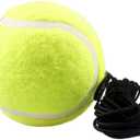 Training Tennis Ball, Elastic Rubber Band Totem Replacement with Wire for Practice Trainer String Balls Balloon Marking Stopping in Garage Tether Refill on a The Parking
