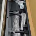 Refrigerant Tank Rack w/ 3x30lb and Storage Plate, Stable Refrigerant Cylinder tank rack, Cylinder Rack Sufficient Storage for Freon, Gases, Oxygen, Nitrogen, Acetylene