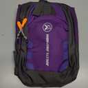 Peicees Chest Crossbody Sling Backpack Bag Travel Bike Gym Daypack for Women Men (Medium, Purple)