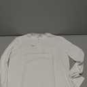 COOFANDY Men Henley Shirt Long Sleeve Casual Basic Tee Fall Fitted Cotton Soild T Shirt White, S
