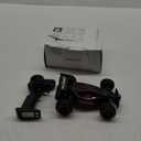 Tecnock RC Cars for Kids, 1:18 Scale 2WD RC Car with LED Lights, 2.4GHz Remote Control Car with USB-C Easy Charging & 50 Mins Playtime, Toys Gifts for Boys & Girls Ages 8-12 (Red)