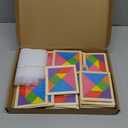 30 Pack Tangram Puzzle Wooden Kids Party Favors, Goodie Bags Stuffers for Kids, Return Gifts for Birthday Party, Classroom Prizes Rewards Bulk Gifts for Students