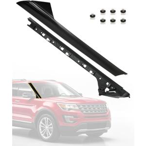Windshield Trim Molding A-Pillar Fit for 11-19 Ford Explorer BB5Z7803144AA
