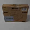 Kitsure Dish Drying Rack for Kitchen Counter, Stainless Steel Sink Organization and Storage Essentials with Cutlery Holder, Home and Appartment Decor, 12''W x 15.5''L, Black