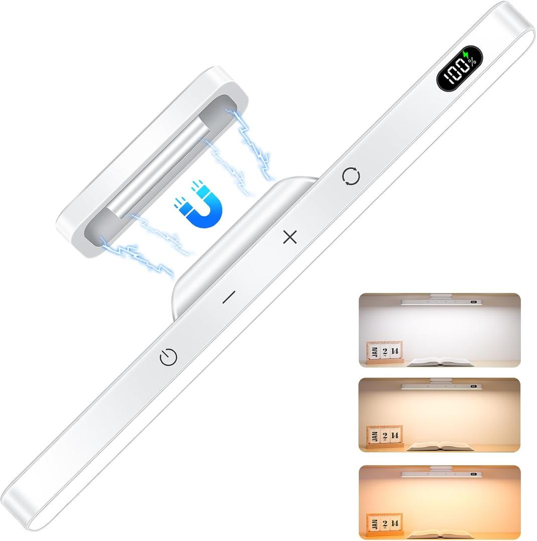 Ferswe 5W Rechargeable Light Bar,Touch Light Adjustable 3 Colors,120 LED Mirror Lights,Magnetic Lights for Cabinets,Makeup Light Battery,Stick On Lights for Closet,Kitchen,Bedroom,Bathroom,Wall Ferswe 5W Rechargeable Light Bar,Touch Light Adjustable 3 Colors,120 LED Mirror Lights,Magnetic Lights for Cabinets,Makeup Light Battery,Stick On Lights for Closet,Kitchen,Bedroom,Bathroom,Wall