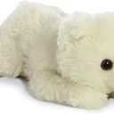 Aurora Adorable Mini Flopsie Polar Bear Stuffed Animal - Playful Ease - Timeless Companions - White 8 Inches