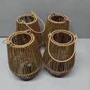 Solar Lanterns, KagoLing Solar Lanterns Outdoor Waterproof Gifts for Women Hanging Lights Outdoor Waterproof Lamp Lights Decoration for Outside Garden,Yard,Patio,Porch,Trees,Lawn,Pathway Decor, 4 Pack