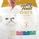 Purina Fancy Feast Natural Cat Treats Variety Pack, Purely Natural - (Pack of 5) 10 ct. Pouches (EXP 02/28/27)
